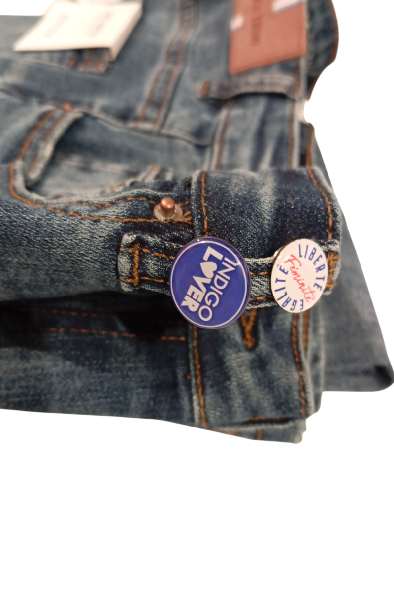 PANTALÓN BASTILLE ALABAMA - COLOR BLUE - RINSE WASH 2